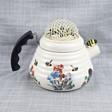 Rare MM KAMENSTEIN World of Motion Bumble Bee Hive (Tea) Kettle w/ spinning bees picture
