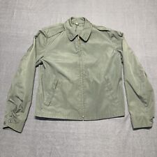 VINTAGE 70s  AG-274 MILITARY GREEN WATER REPELLENT JACKET SIZE 40 TALL picture