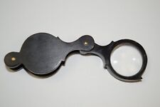 Vintage  folding magnifying glass, supposedly 18th century, horn picture