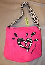 Justice For Girls Convertible Beach Blanket Tote Bag 53 x 29 Pink Zebra picture