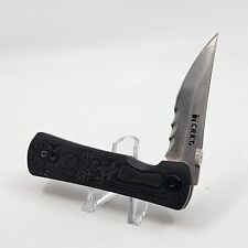 Crkt Heiho Knife Discontinued First Production Fast, Dbl Lock Rare Great Knife picture