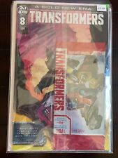 Transformers 8 Cover A Vol 5 Sealed w/Cards High Grade 9.6 IDW Comic D71-164 picture