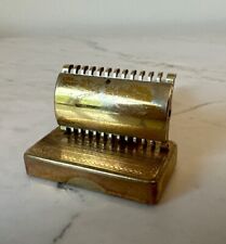 1930's Gillette Long Comb 3 Piece Safety Razor /Re-Issue Pat.17567 picture