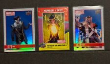2021 & 2022 Upper Deck Marvel Cards - 5 Cards - Loki & Thor picture