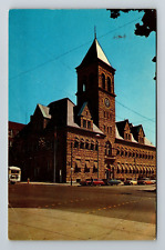 Lancaster OH-Ohio, City Hall, Scenic Exterior, Vintage Postcard picture