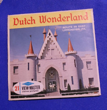 Sawyer's A634 Dutch Wonderland Lancaster PA US Travel view-master 3 reels packet picture