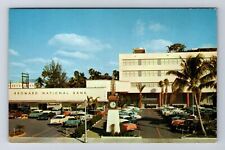 Fort Lauderdale FL-Florida, Broward National Bank, Antique, Vintage Postcard picture