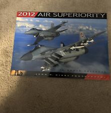 2012 air superiority calendar (16 Months)  By John M Dibbs picture