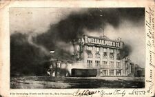 SAN FRANCISCO POSTCARD - 1906 EARTHQUAKE. UNDIVIDED BACK - PM SEPT. 1906, WASH. picture