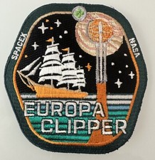 Europa Clipper NASA JPL Jupiter Mission Patch 3.5" Embroidered Iron On Sew On picture