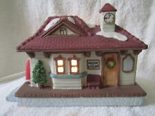 Lemax 1991, Dickensvale Collectibles, Porcelain Lighted House, Weston Station. picture