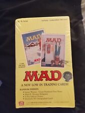 1992 Mad Magazine Series FACTORY SEALED Trading Card Yellow Box 36 New FoilPacks picture