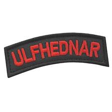 ulfhednar tab embroidered berserker berserkr norse morale tactical heathen patch picture