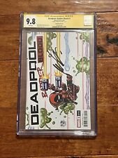 Deadpool: Badder Blood #1 Skottie Young Variant CGC 9.8 SS SIGNED BY ROB LIEFELD picture