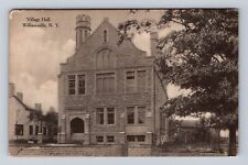Williamsville NY-New York, Village Hall, Antique Vintage Souvenir Postcard picture