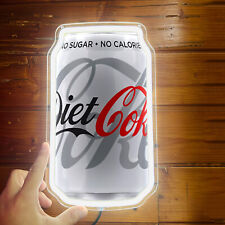 Diet Coke No Sugar Neon Sign Pub Club Store Mall Poster Wall Decor Led 12