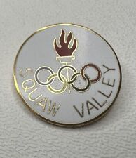 VINTAGE Squaw Valley 1979 Olympics Ski Lapel Hat Cap Pin picture