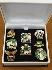 2006 WORLD SERIES OF POKER 8pc Pin Set- Limited Edition in Collectors Gift Box picture