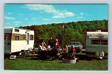 Coudersport PA-Pennsylvania, Deer Lick Camping Area, Antique, Vintage Postcard picture
