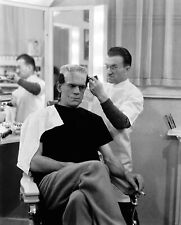1935 BORIS KARLOFF Make Up for BRIDE OF FRANKENSTEIN Film Picture Photo 8x10 picture