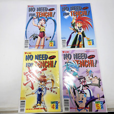 Viz Select Comics No Need For Tenchi Part Five #2 3 4 5 Partial Set Lot Of 4 picture