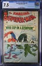 Amazing Spider-Man 29 CGC 7.5 2nd App Scorpion Ditko Cover 1965 picture