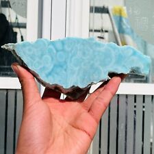 280g Natural High-quality Larimar polished Crystal  Slice Mineral Healing picture