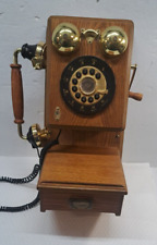 Vintage Country Store 1927 Spirit Of St. Louis Replica Wood Wall Telephone picture