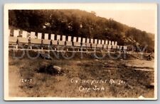 RPPC PEEKSKILL NEW YORK NY Camp Smith On The Pistol Range Military Postcard picture