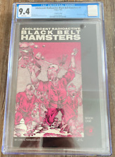 Adolescent Radioactive Black Belt Hamsters #1 CGC 9.4 Eclipse Comics 2nd Printin picture