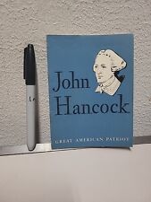 John Hancock Great American Patriot Booklet John Hancock Insurance 1927 picture