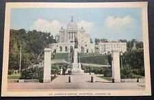 Montreal Canada Postcard St Joseph’s Shrine Beautiful Monument and building picture