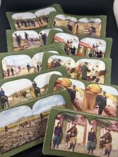 Stereoscope Viewer Cards Russo-Japanese War, Complete Set, Ingersoll 1905 picture