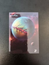 2025 Cardsmiths Space Galactic Edition Exoplanet #42 Crystal Sparkle Parallel picture