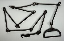 Vintage Cast Iron Farming Horse Attachments/Parts picture