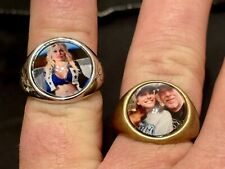 DOLLY PARTON - DALLAS COWBOYS  - CUSTOM PLATED RING -  ADJUSTABLE ***SIGNED*** picture