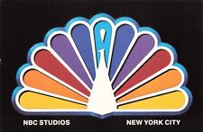 Postcard New York City NBC Television Studio Tour Peacock Logo TV Shows picture