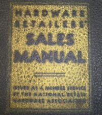 Antique 1930s ORIGINAL Hardware Retailers Sales Manual Catalog/How To Sell Guide picture