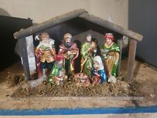 Vintage 80's Complete Nativity Scene picture