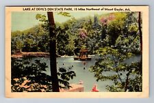 Mt Gayler AR-Arkansas, Lake Devil's Den State Park, Antique Vintage Postcard picture