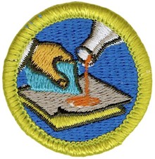 Boy Scout Current Design Merit Badge Composite Materials picture