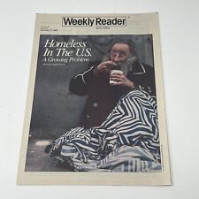 1989 Weekly Reader Magazine Homeless In The United States A Growing Problem picture