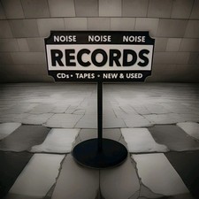 NOISE NOISE NOISE Records-Costa Mesa,CA- Mini Diorama Fan Art Display 6" Tall picture