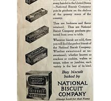 Nabisco Biscuits 1913 Advertisement National Biscuit Company Print Ad DWCC18 picture